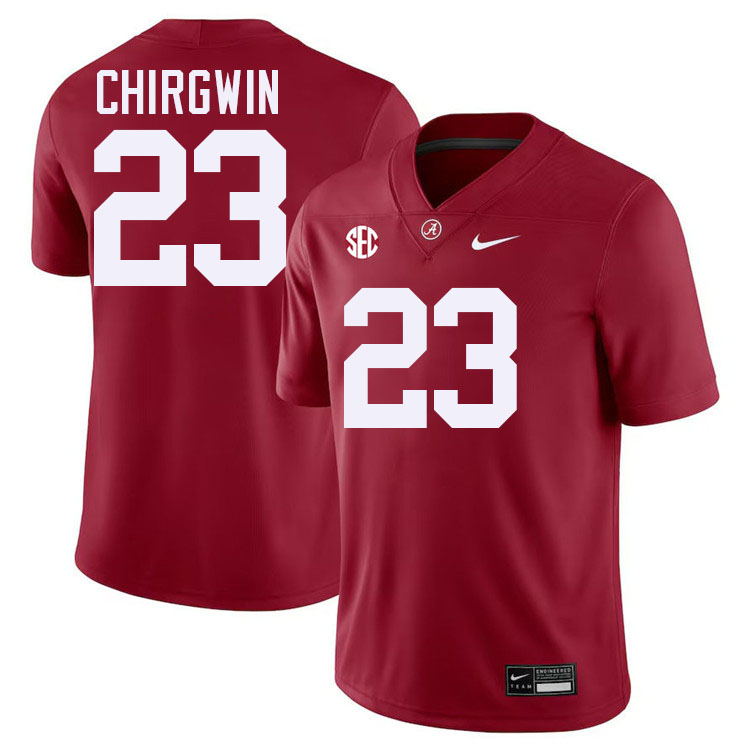 #23 MJ Chirgwin Alabama Jersey,University Of Alabama Crimson Tide Football Jersey,Uniforms-Crimson